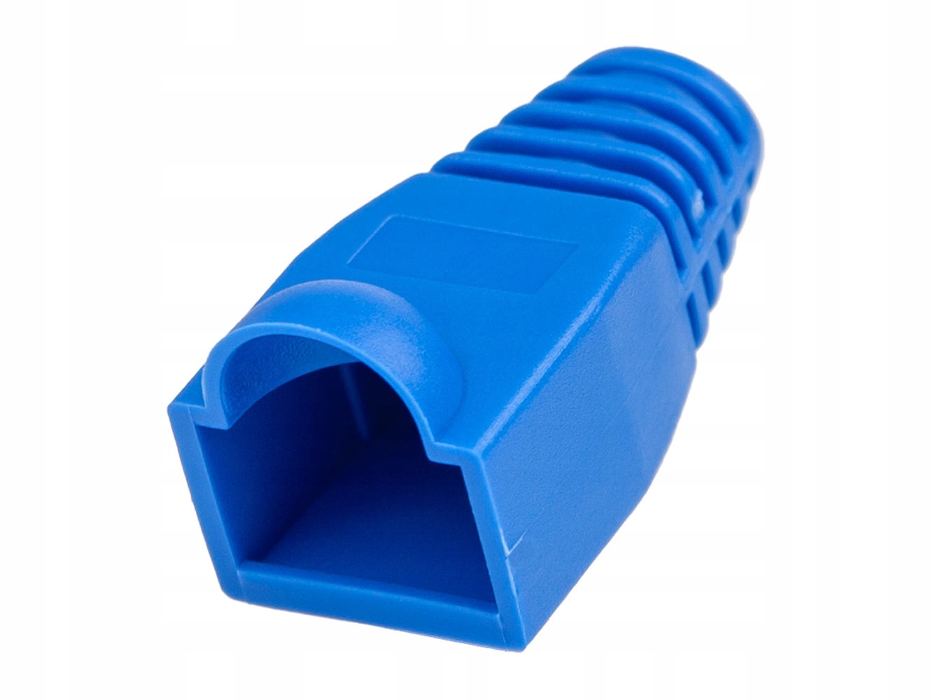 Osłonka wtyku RJ45, 6 mm, 100 szt. niebieska Unitek OT157BL