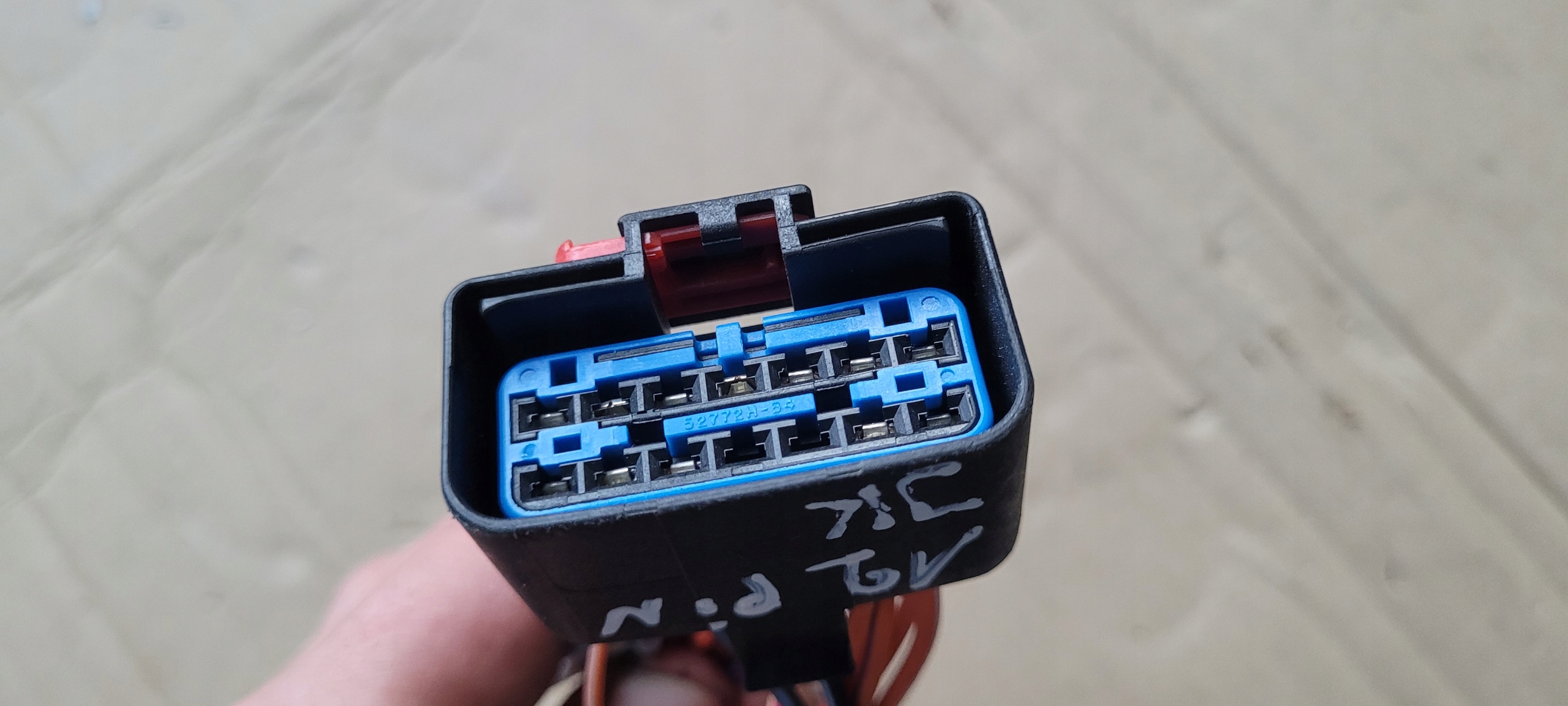 JEEP WRANGLER JK connecting spoiler connector 12PIN 12 PIN connector DODGE