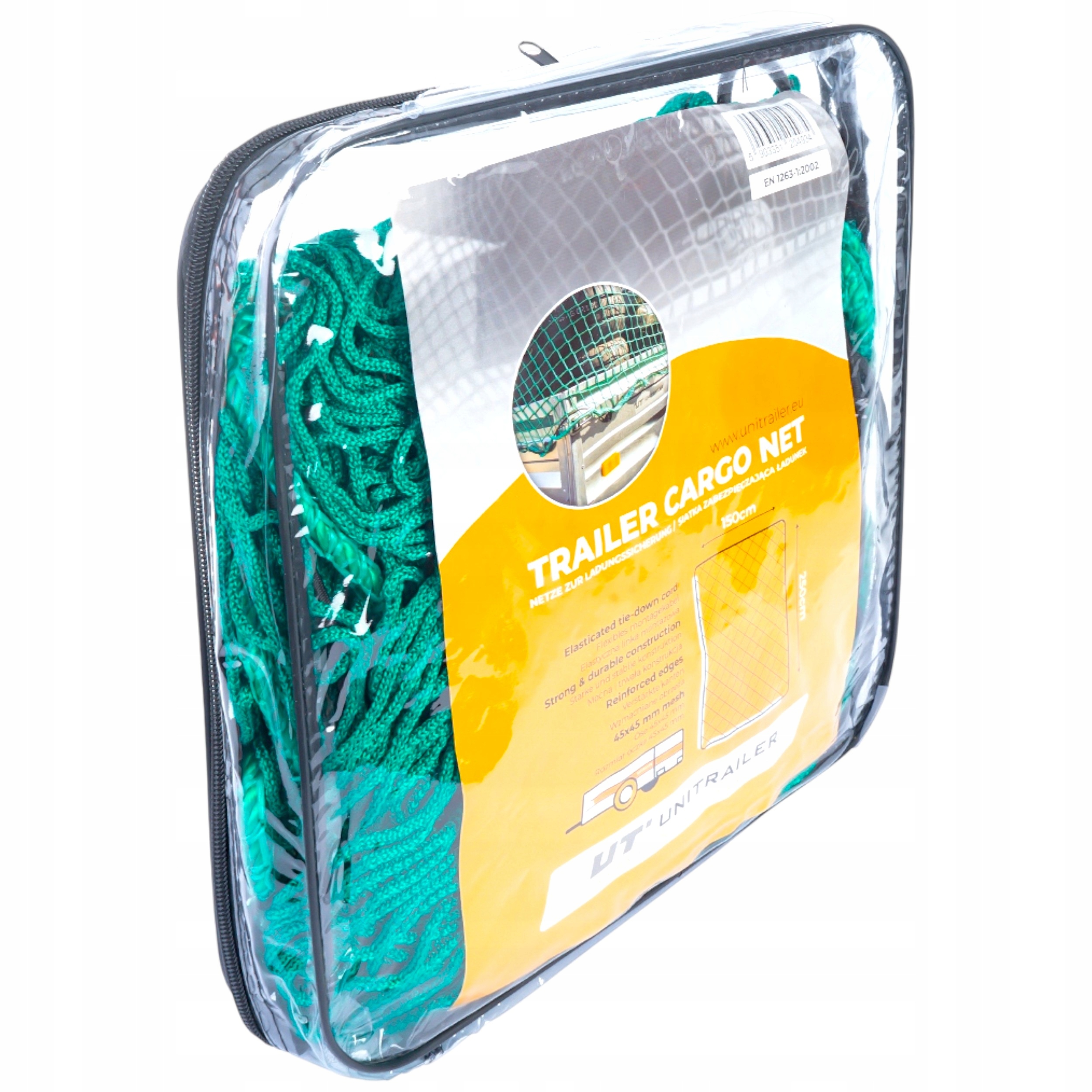 Siatka transportowa na przyczepę Unitrailer zabezpieczająca 150x250cm