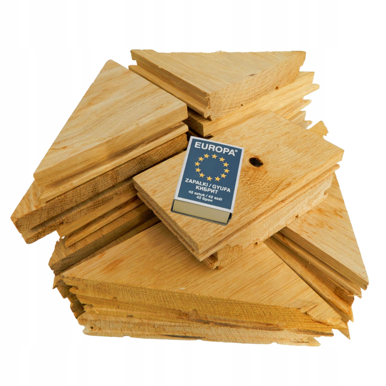 Rozpałka 65dm3 Drewno Kominkowe Ścinki Parkietu Podpałka 29kg Dąb Transwood Kod producenta TR29KG