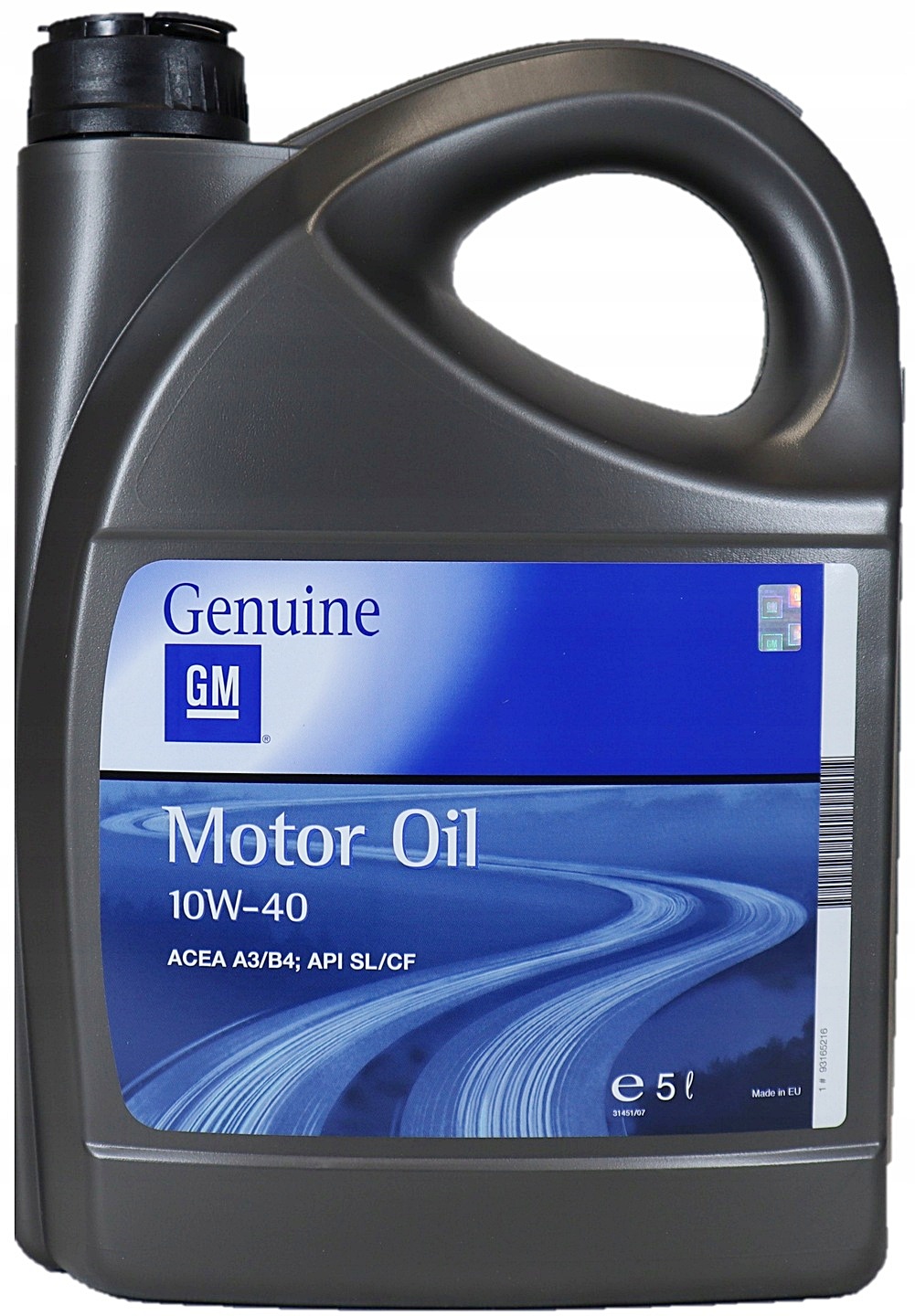 Olej Gm Genuine 10V40 5 L Opel Chevrolet Saab Acea A3 B4