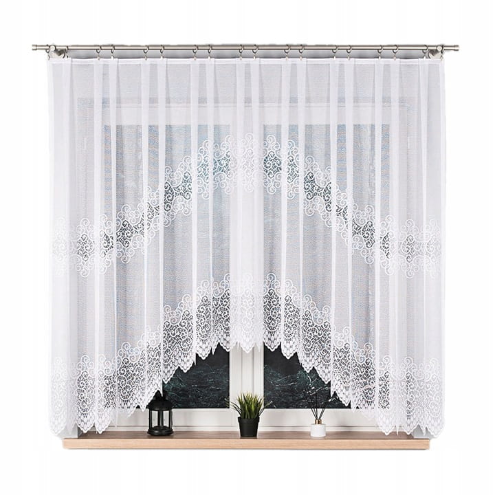 

Firanka gotowa żakardowa Violetta 300X160cm biały