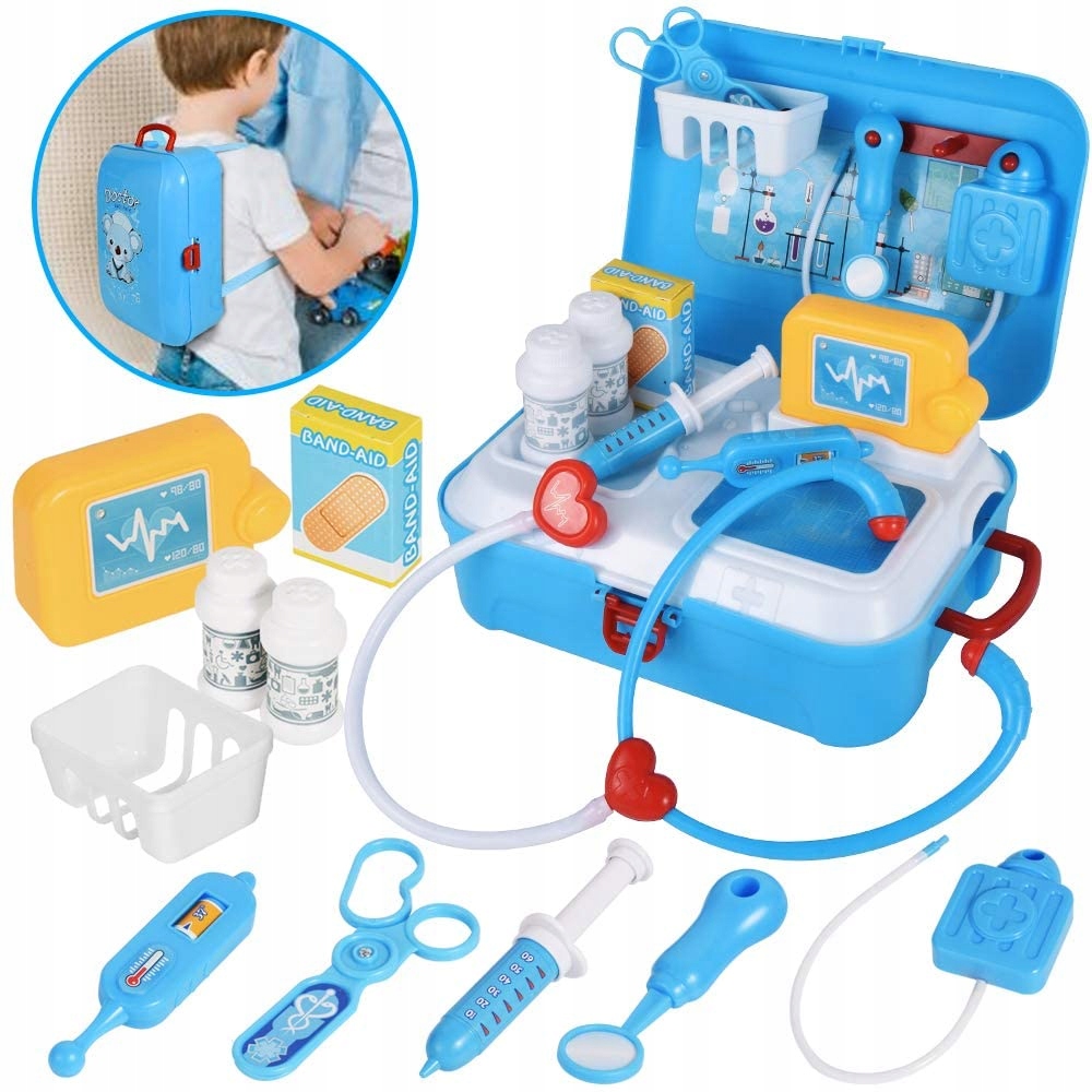 WALIZKA małego LEKARZA zestaw dla dzieci DOKTOR