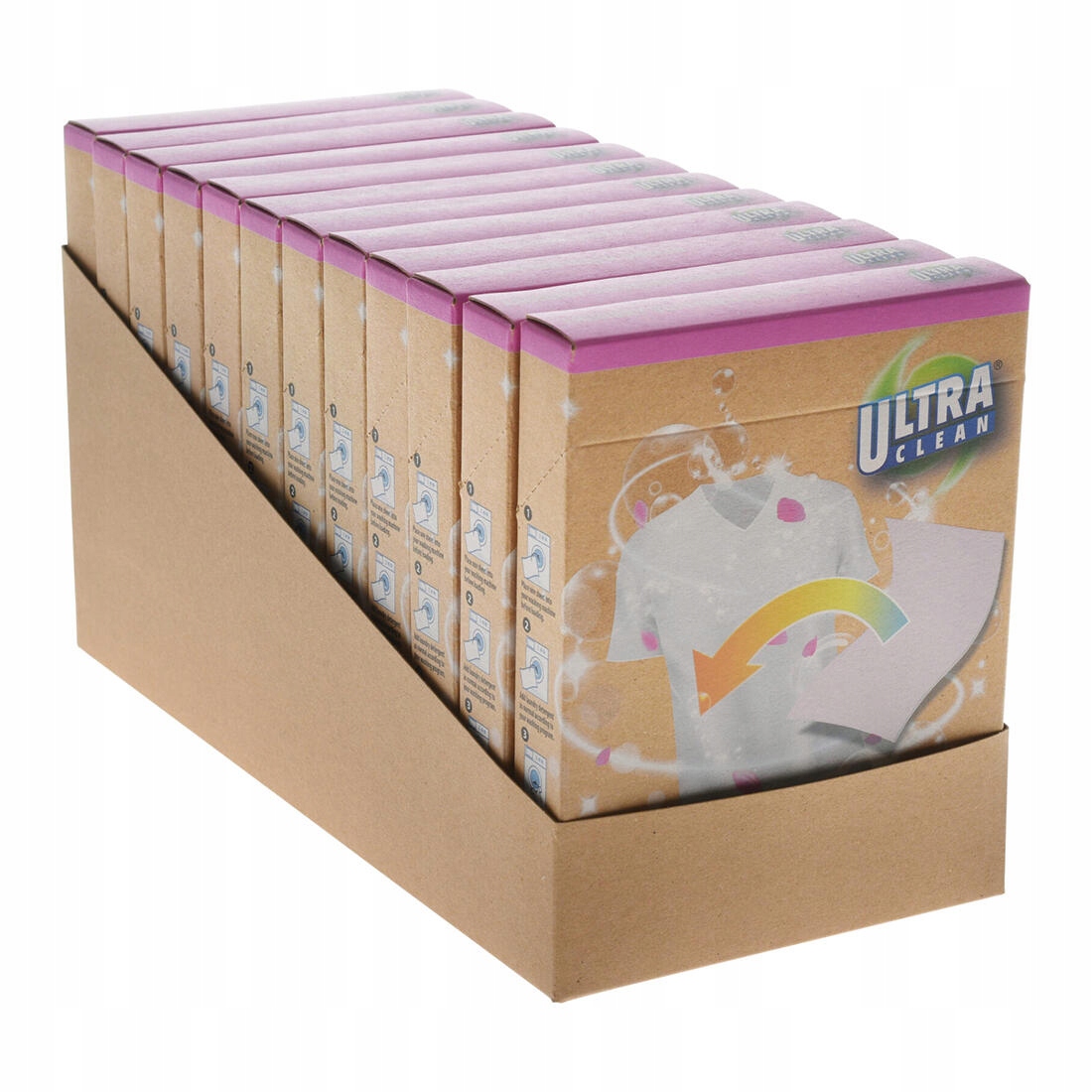 Mycí ubrousky, změkčující, rozpustné, parfémované, 10 ks.