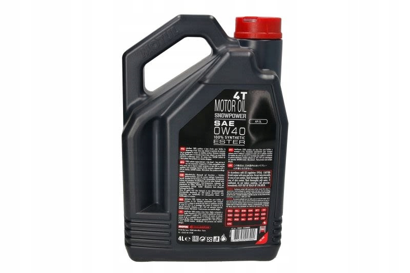 Motorový olej Motul Snowpower 4T 0W40 4L