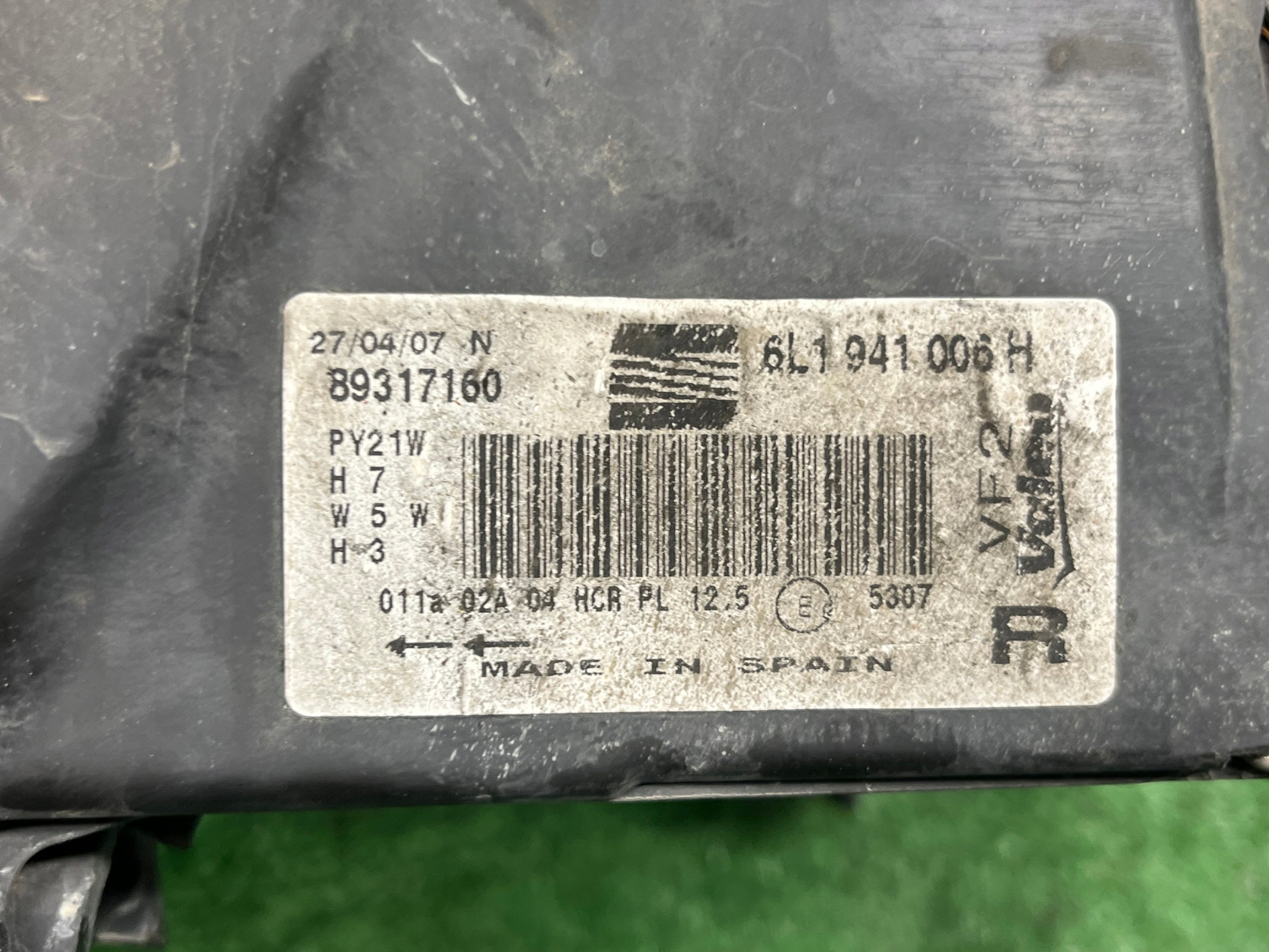 light right front SEAT IBIZA 3 6L1941006H SUPER STAN