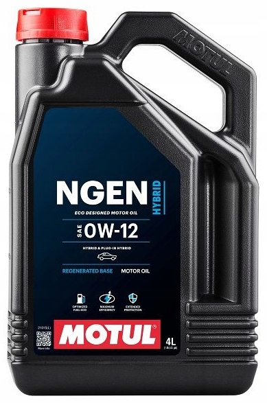 Motorový olej Motul Ngen Hybrid 0W12 4L 4 l 0W-20