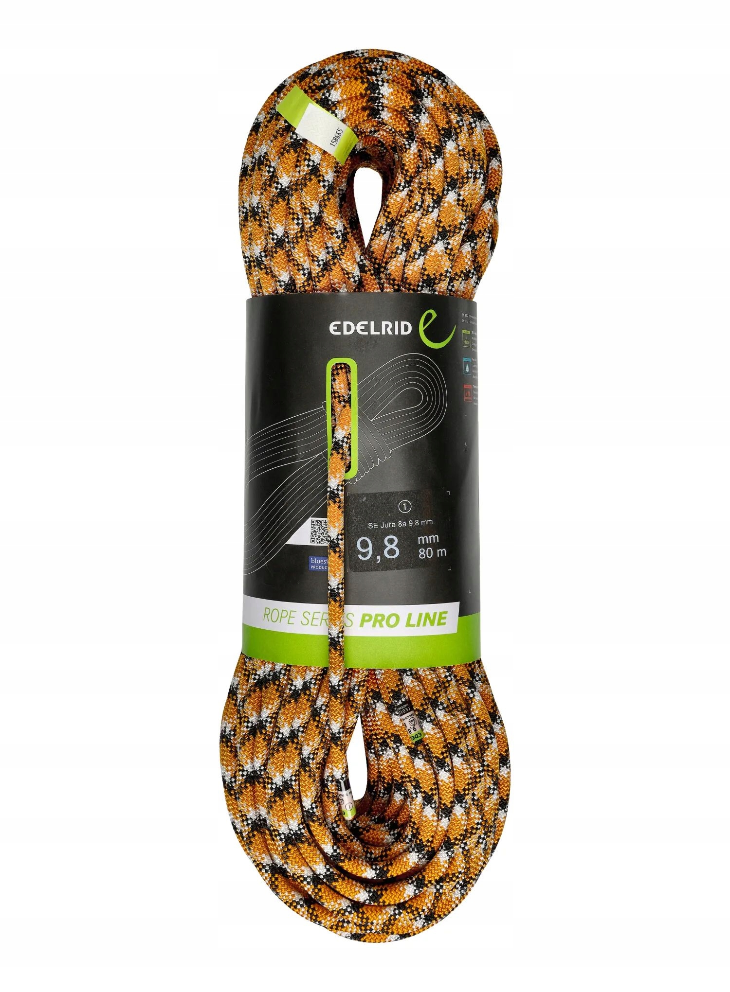 Lezecké lano Edelrid Se Jura 8a 9,8 mm 80 m