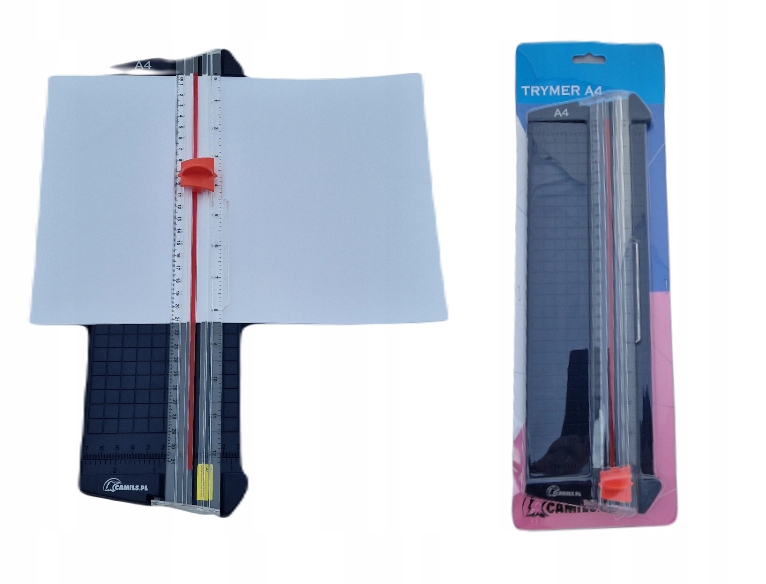 KOMPAKTOWY TRYMER GILOTYNA DO CIĘCIA PAPIERU DO A4 A5 B5 B6