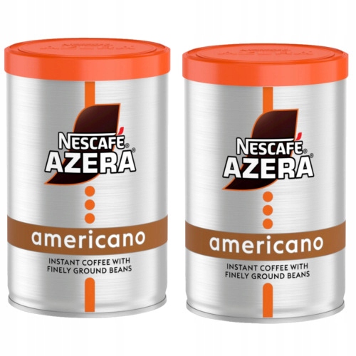 Nescafe Azera Americano Káva Rozpustná kovová plechovka 2 x 75 g (150 g)