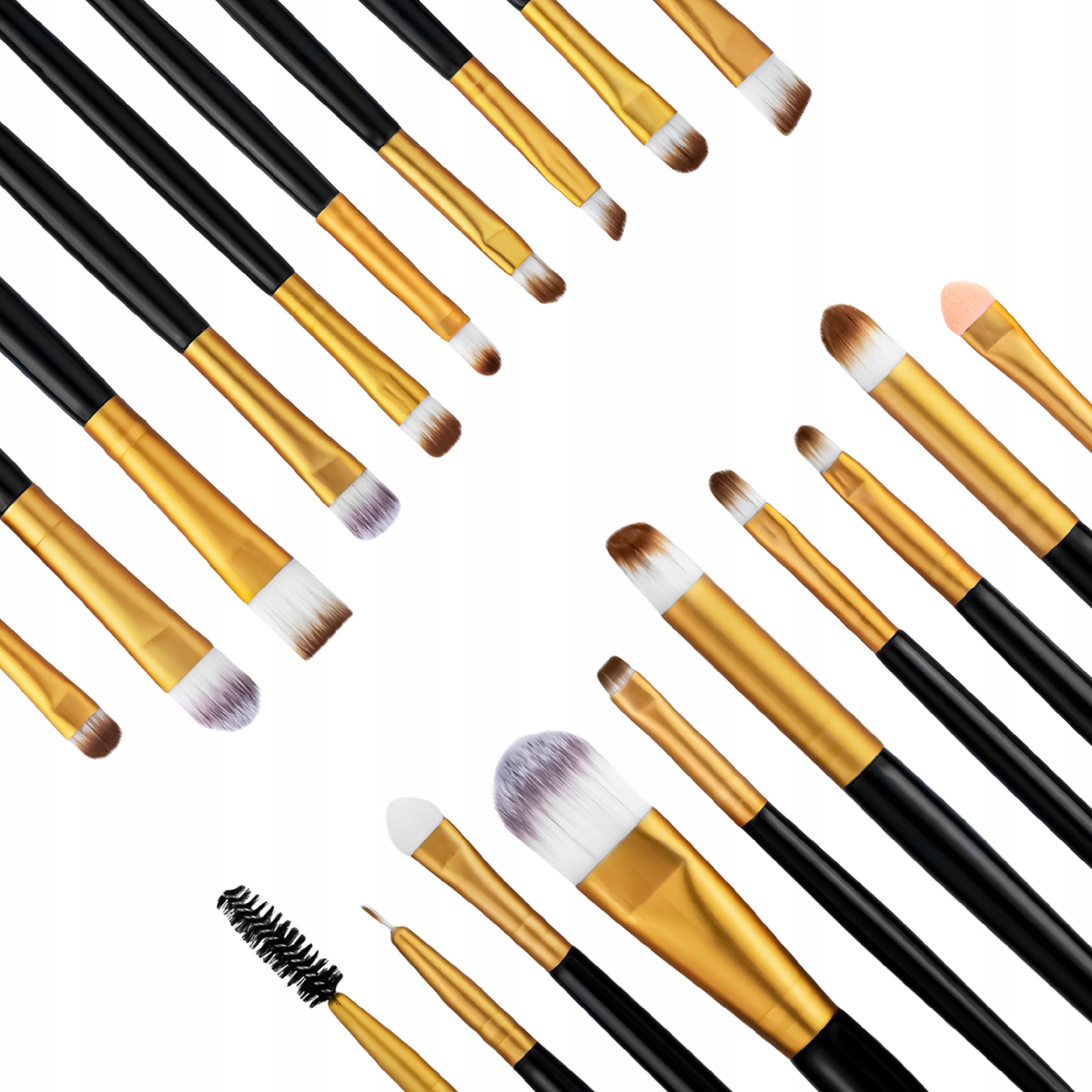 Pędzle pędzelki do makijażu oczu ZESTAW 20 szt