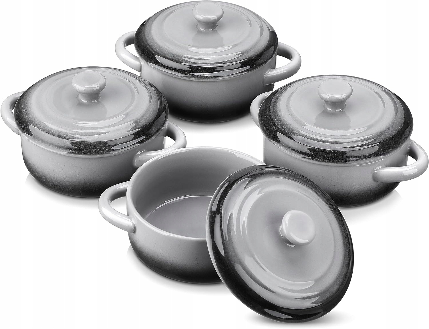 Stolový Riad Servis Formičky Na Suflé Lovecasa Veľký Set 4KS 11CM