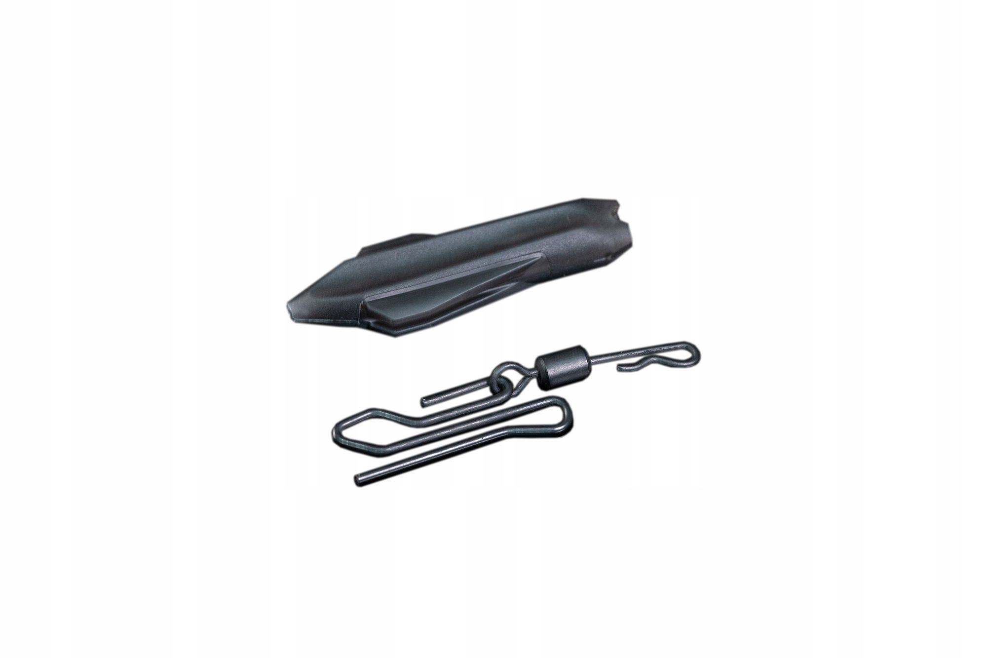 Ridge Monkey Connexion Uni Lead Clip SIlt Black bezpieczny klips w kolorz