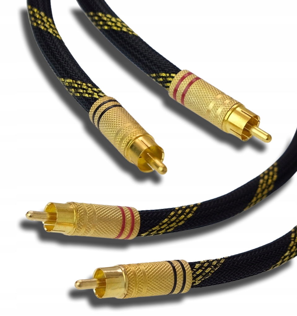 

Kabel cinch 2RCA-2RCA Cross-tech R5 Ofc 1m
