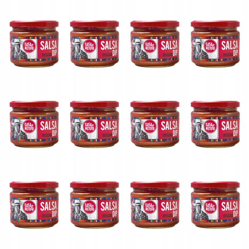 Casa De Mexico zeleninová salsa 315 g X12