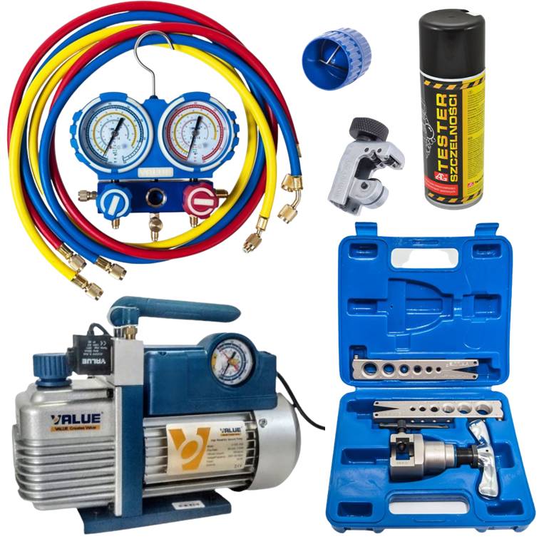 Sada Servisných Nástrojov Value Pre Klimatizáciu