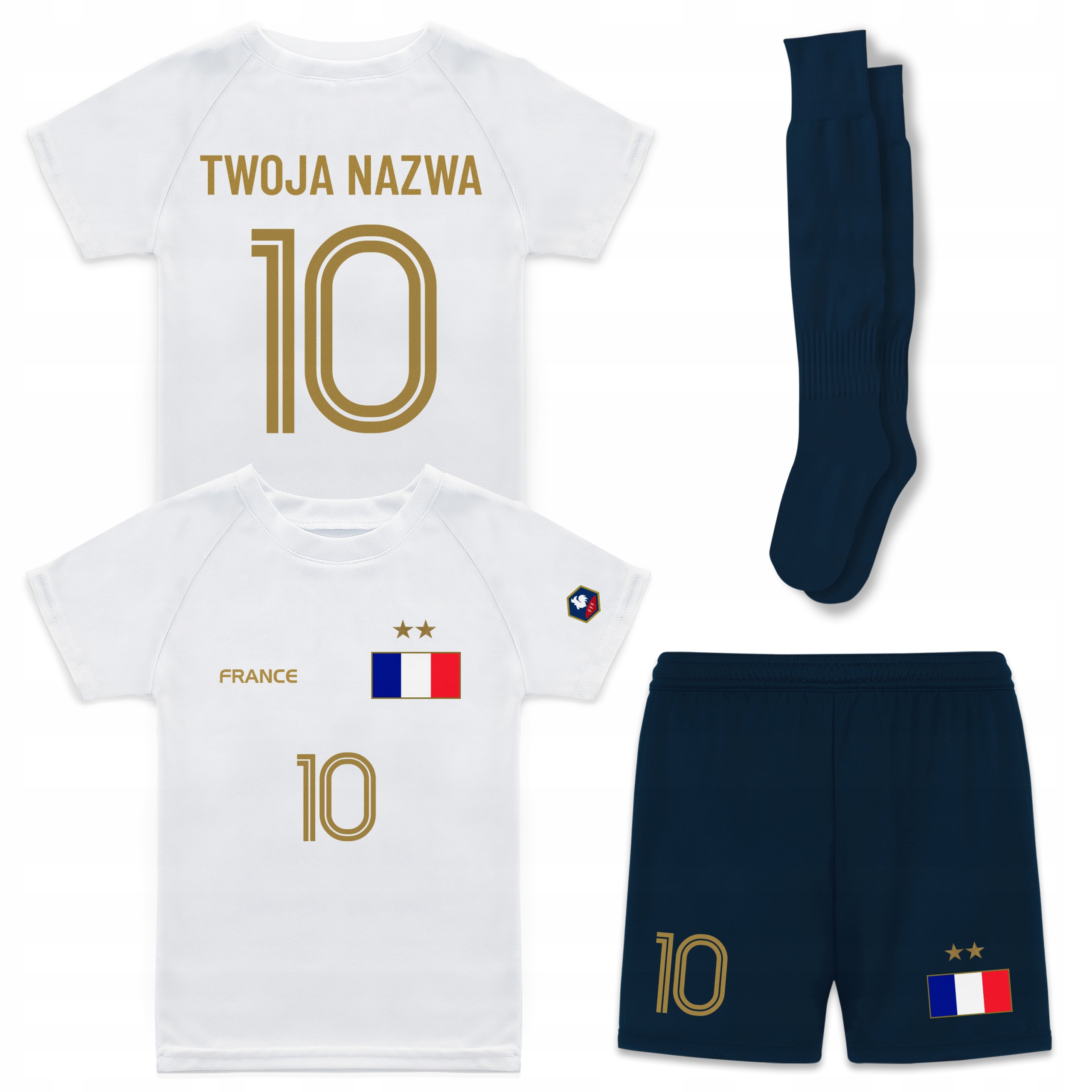 Mbappe fotbalový teplákovka štulpny Francie