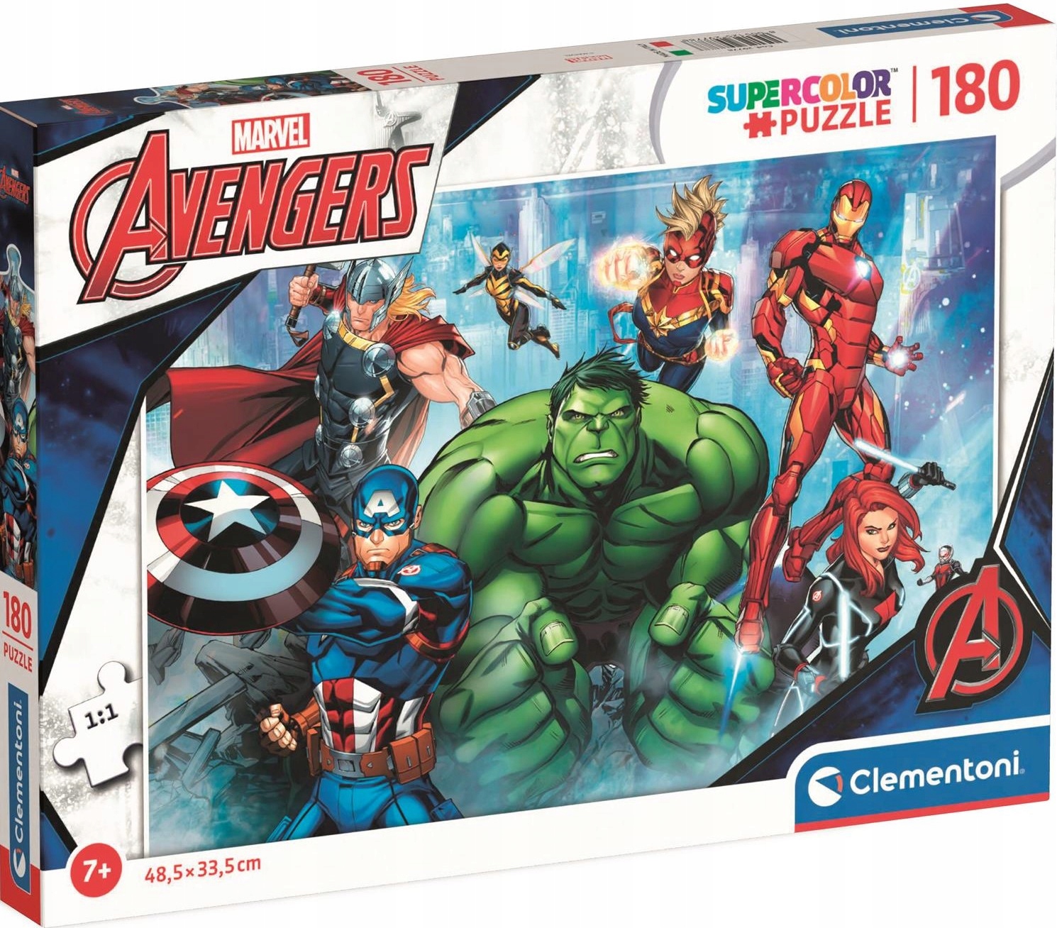 

Puzzle 180 Supercolor Bohaterowie Avengers Marvel