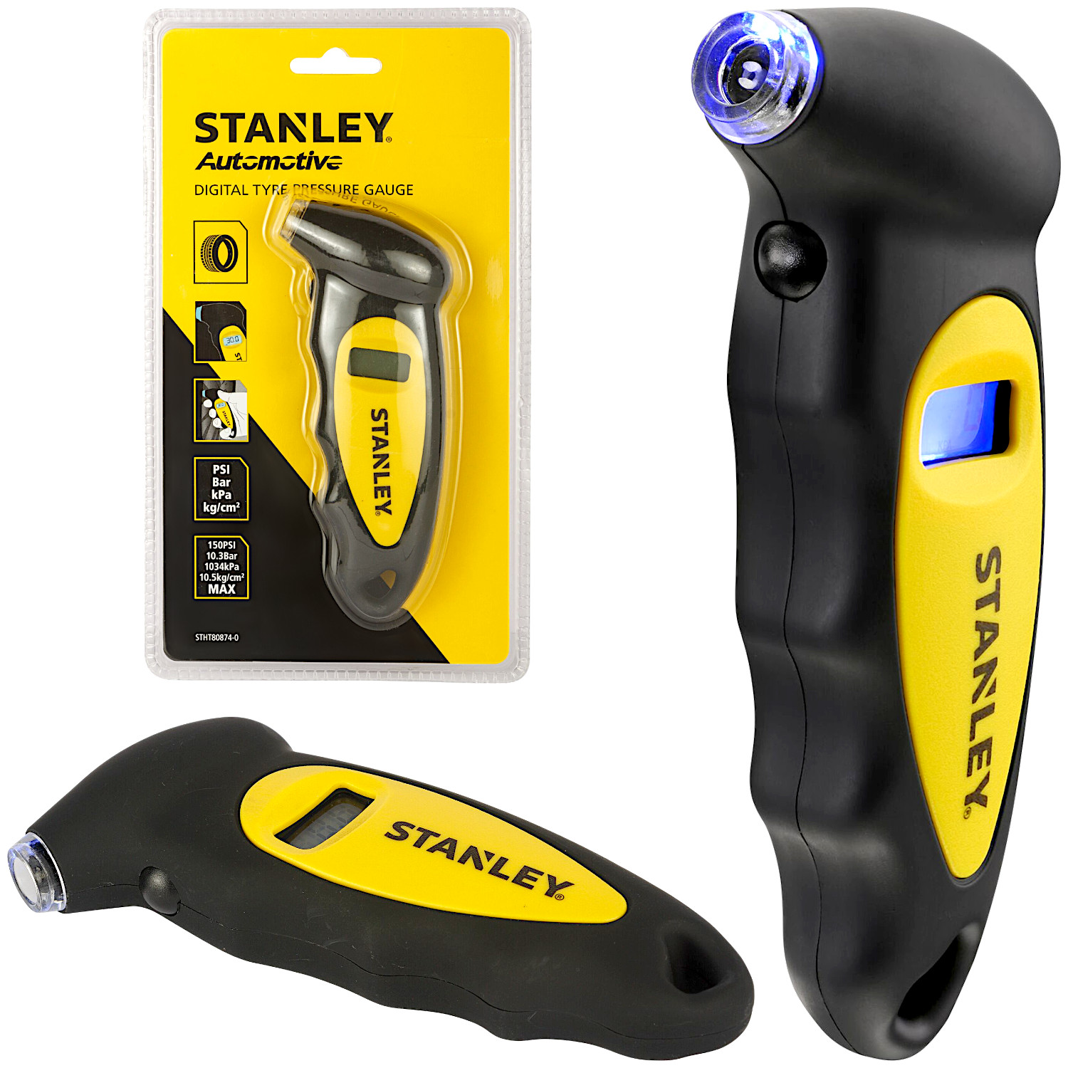 Stanley STHT80874-0 Cyfrowy miernik ciśnienia w oponach