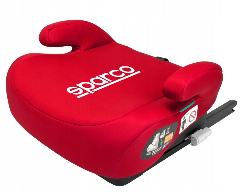 SPARCO FOTELIK SAMOCHODOWY SIEDZISKO PODSTAWKA SK100i isofix i-Size Red Sposób montażu ISOFIX samochodowy pas bezpieczeństwa
