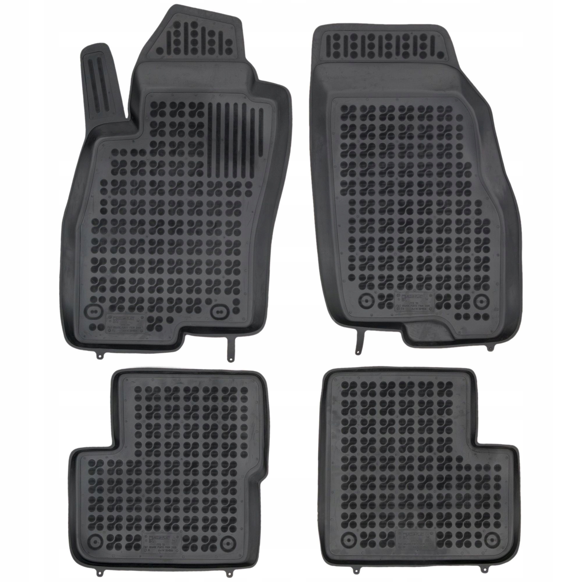 Gumové autokoberce Fiat Grande Punto 2005-2009