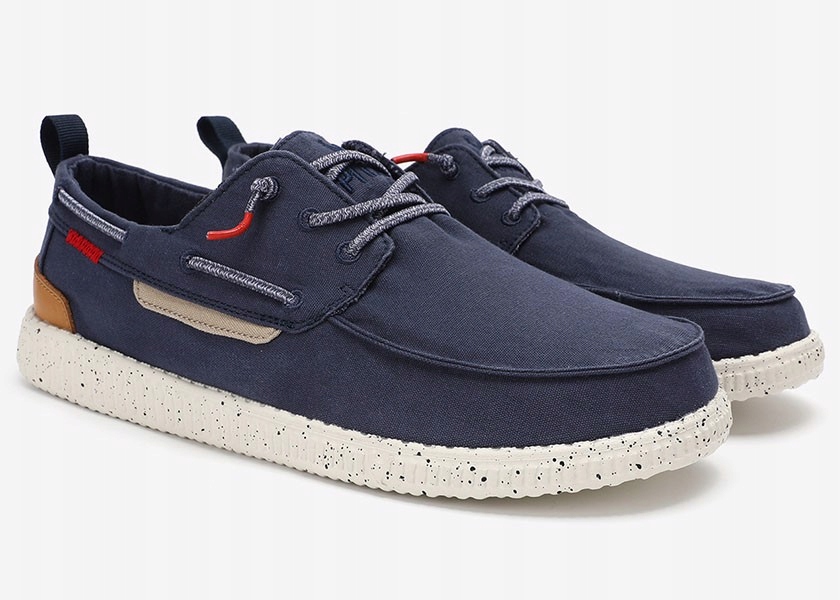 Walk In Pitas Polobotky Nautico WP150 Jack 43 Šněrovací modré