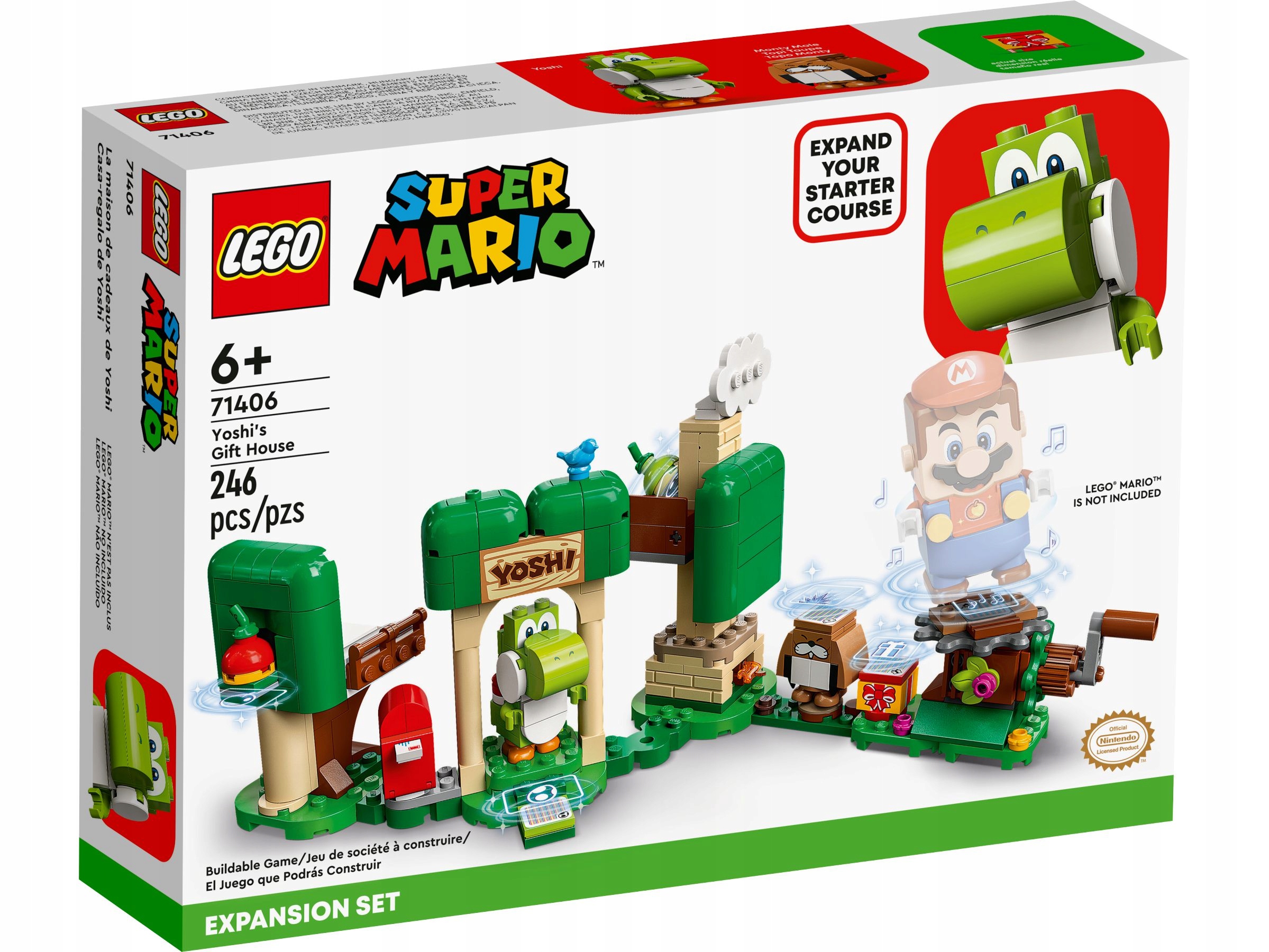 Lego 71406 Mario Dům dárků Yoshiho Stavebnice Nové