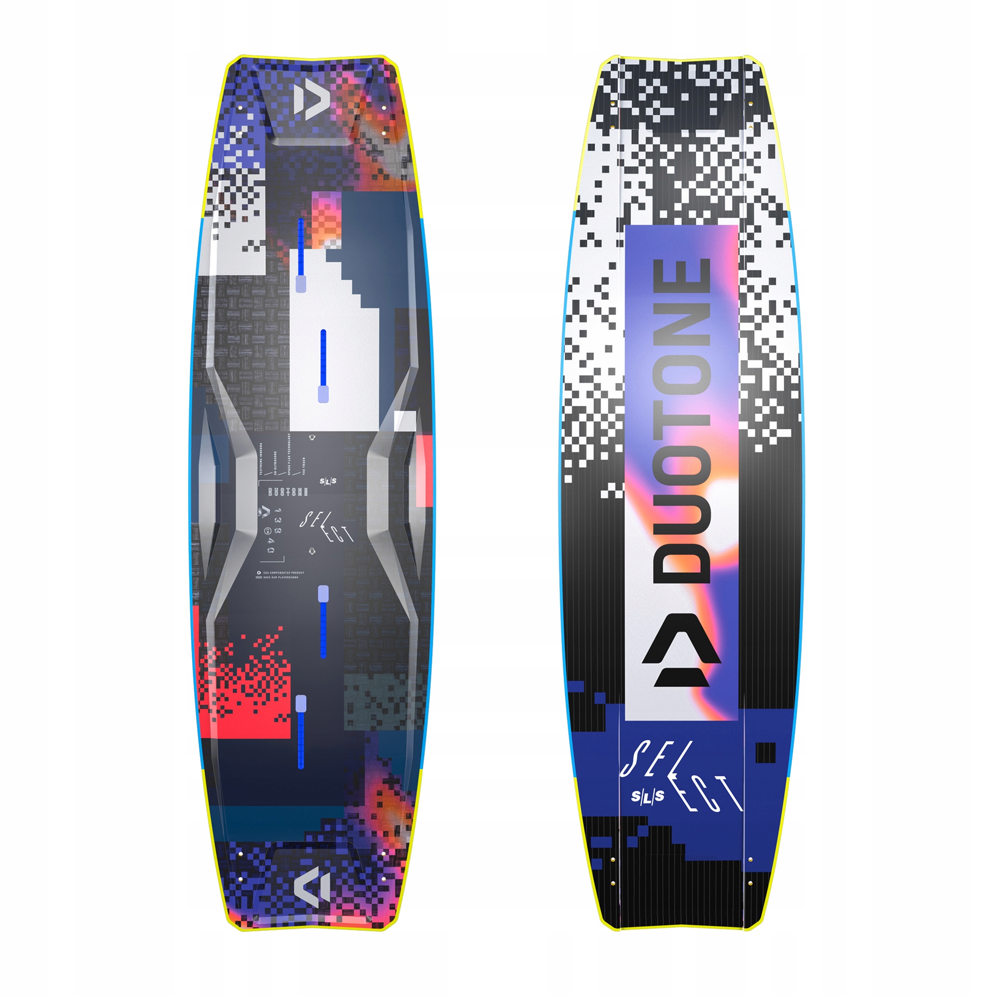 Kitesurfingová deska Duotone Kite Tt Select Sls barevná 44230-3426 144 cm