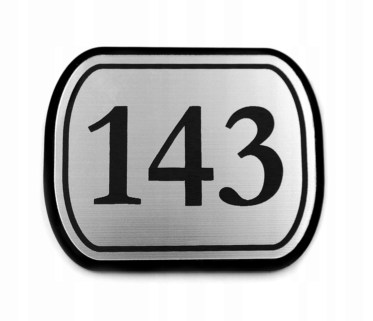 numerki NUMEREK NA DRZWI hotel 5x4 + PLEKSI 20 szt EAN (GTIN) 5903919096605