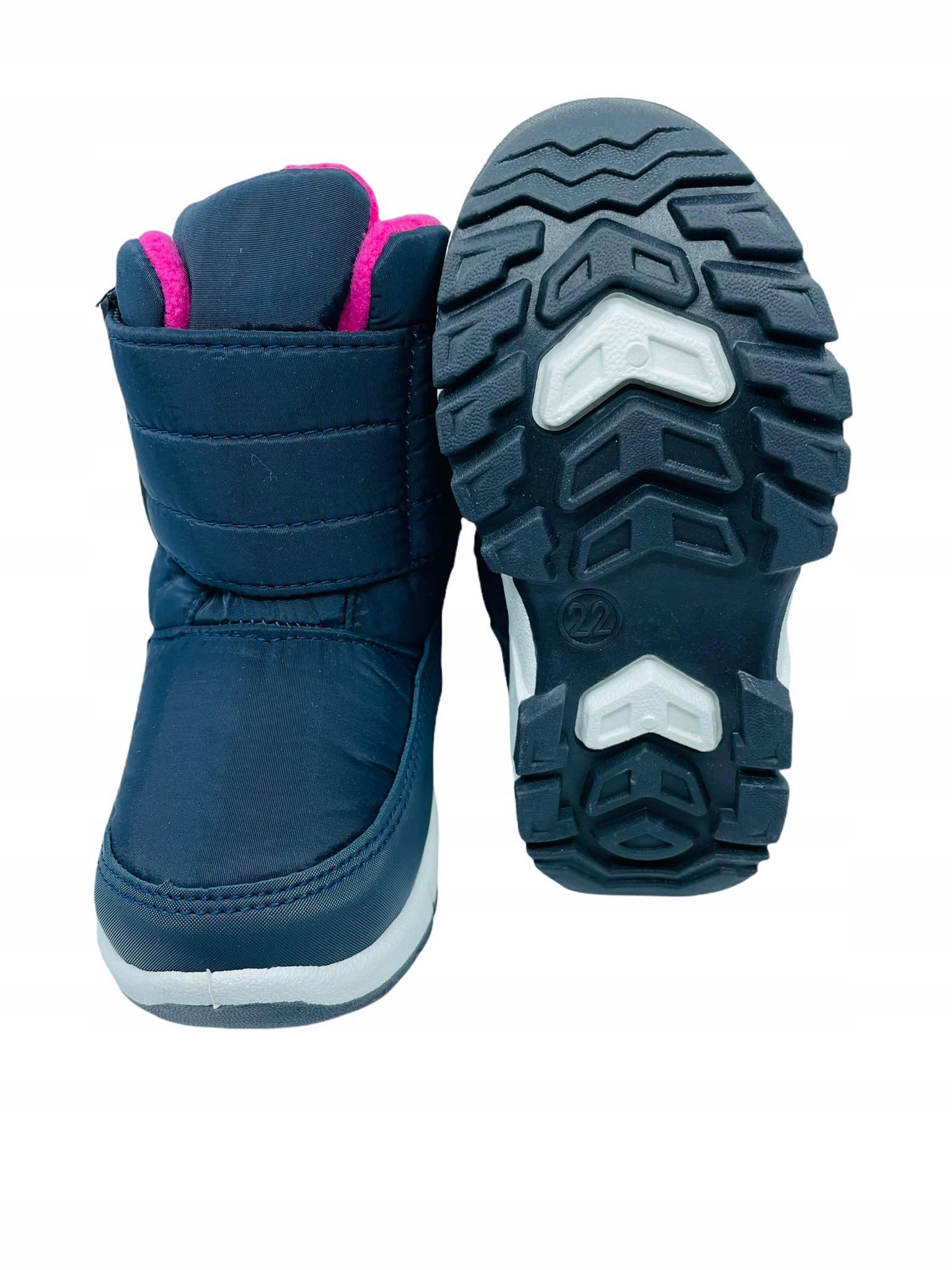 AXIM ŚNIEGOWCE NA WYSOKIE POBICIE BOTKI ZIMOWE GRANAT-RÓŻ R 30 Kod producenta 2Z21043 30