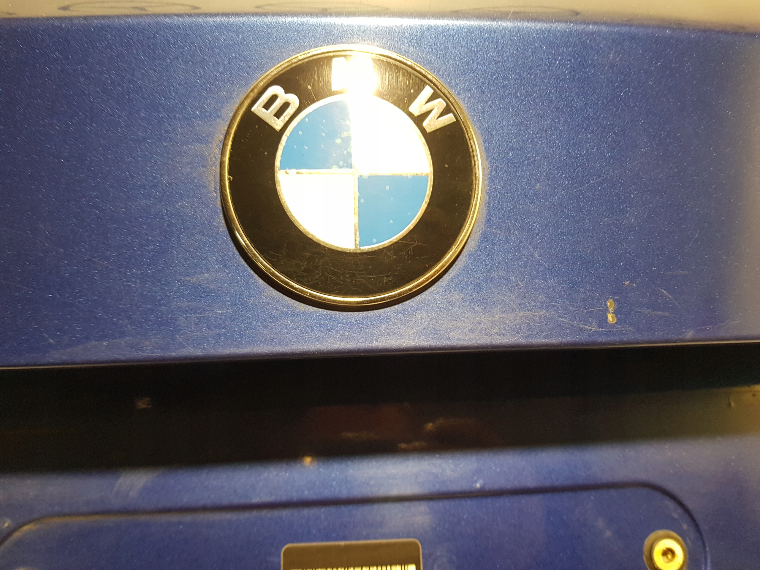 trunk door boot BMW E92 COUPE A51 MONTEGO BLAU