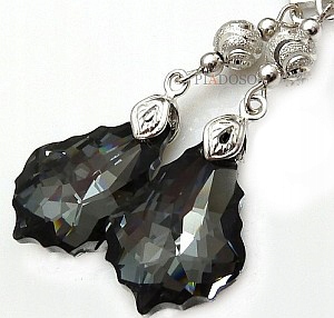 Krystaly Dlouhé Náušnice Night Fantasia Baroque