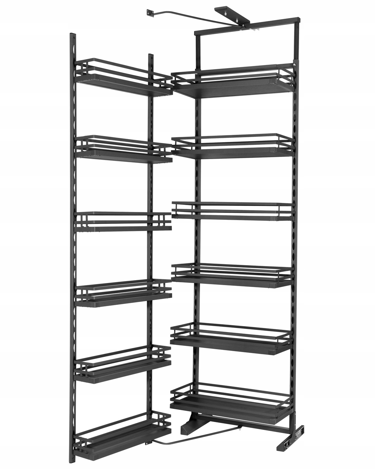 Kosz cargo maxi corner dociąg hamulec do szafki 600 mm MPTJ022C Amix