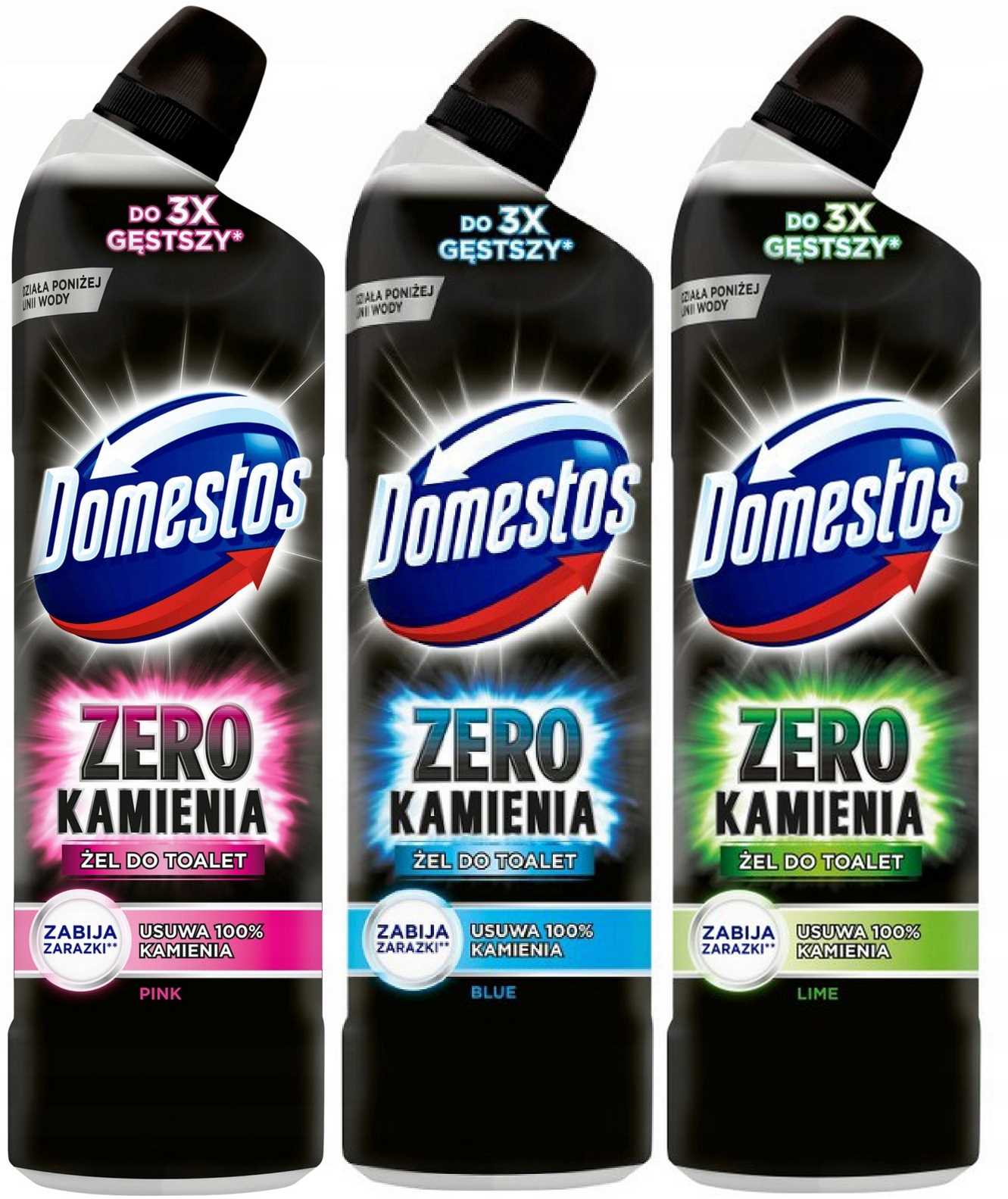 Levně Sada 3 x 750 ml Domestos Nula kamene