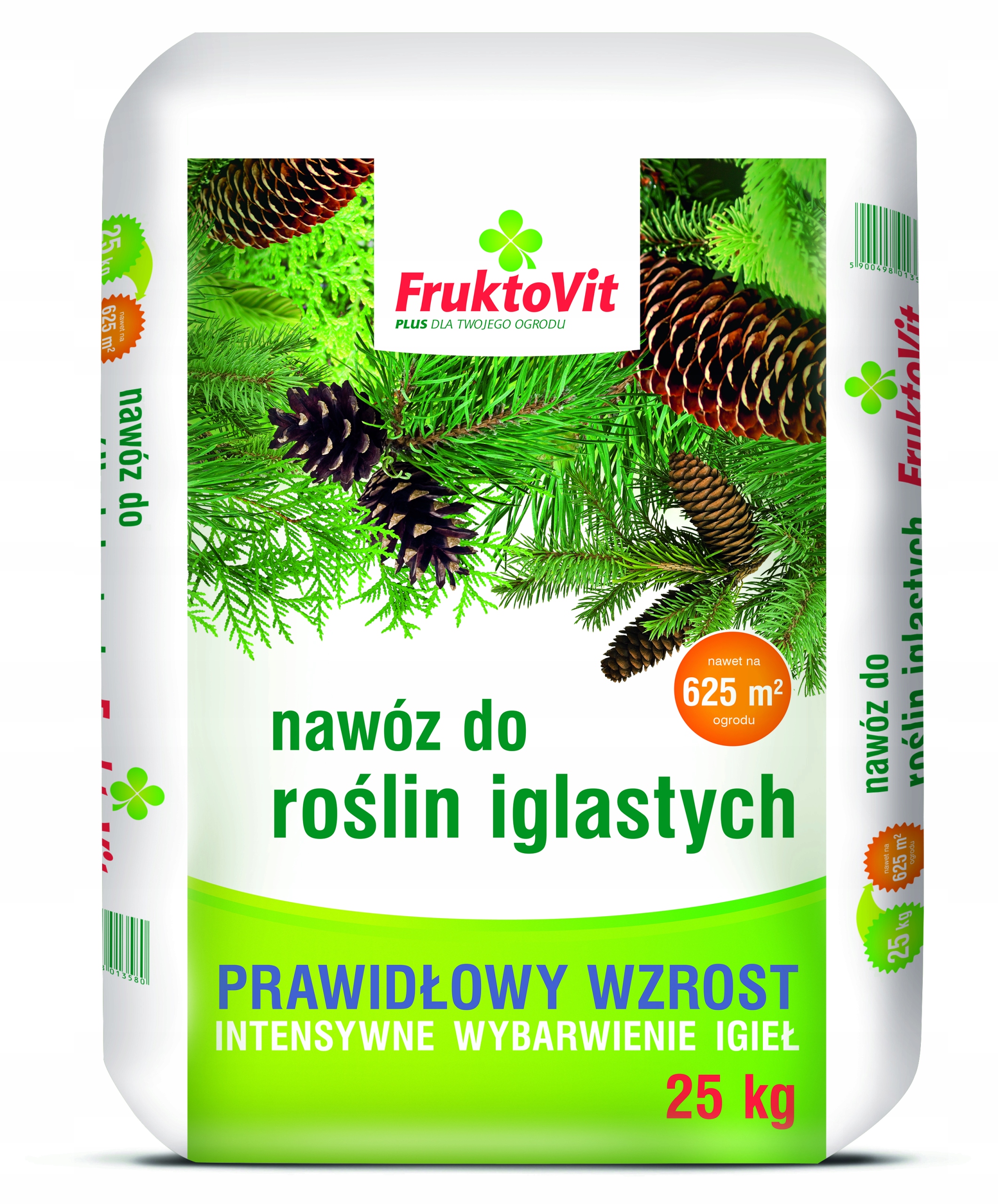 Nawóz Do Iglaków Iglaki Tuji Żywotników Tui Thui Wiosenny Fruktovit 25 Kg
