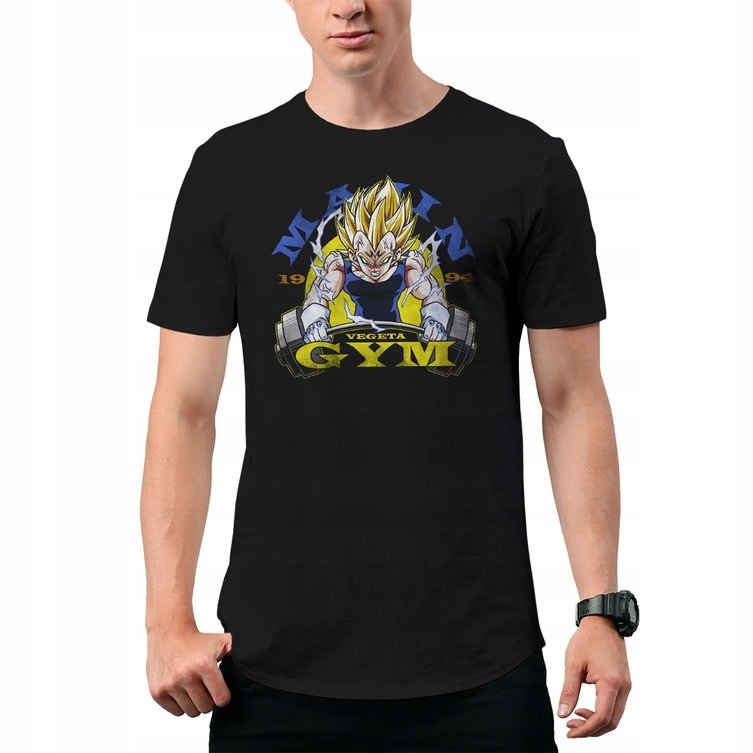 

Koszulka T-Shirt Majin Gym Vegeta Dbz S