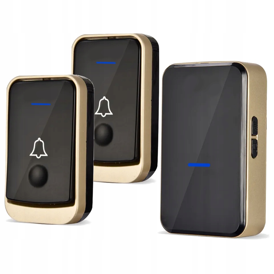 DZWONEK BEZPRZEWODOWY DO DRZWI DO FURTKI NA BATERIE WODOODPORNY ZEWNĘTRZNY Napięcie 230 V