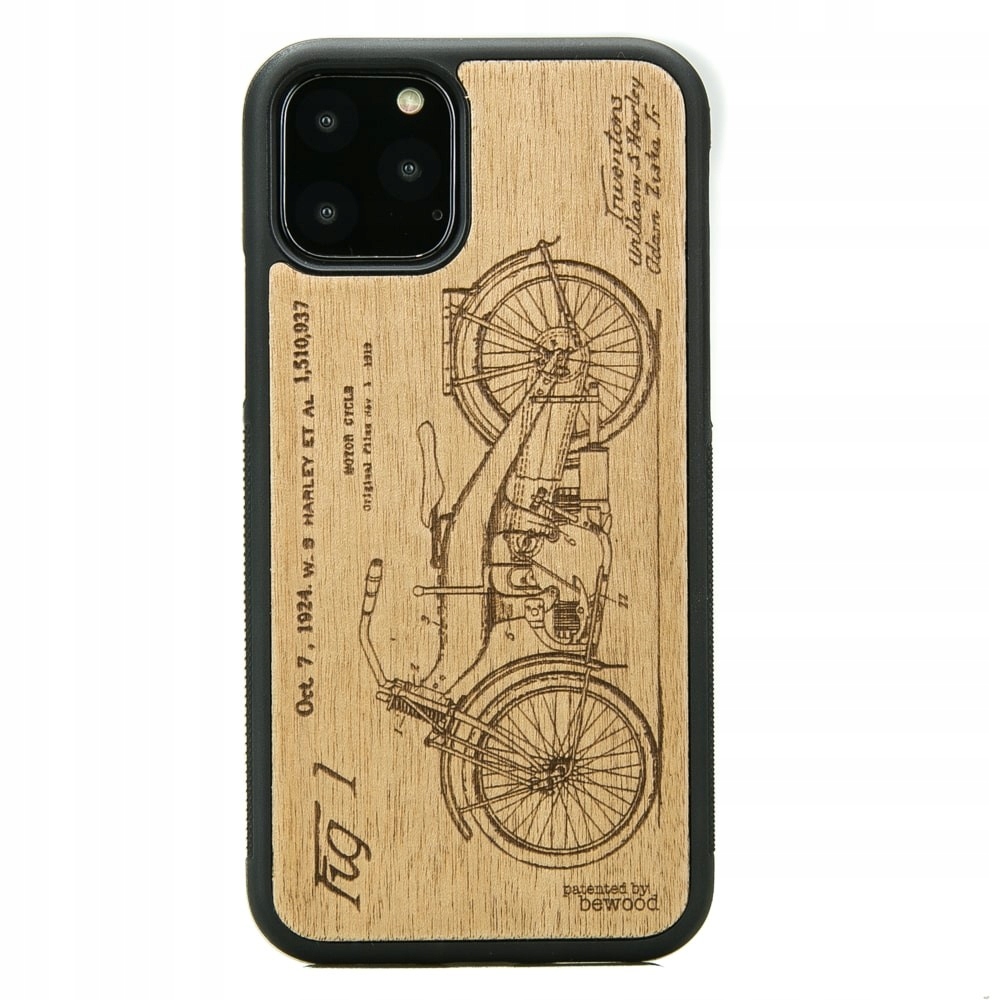 Pouzdro Bewood pro iPhone 11 Pro Harley Patent Aniegre