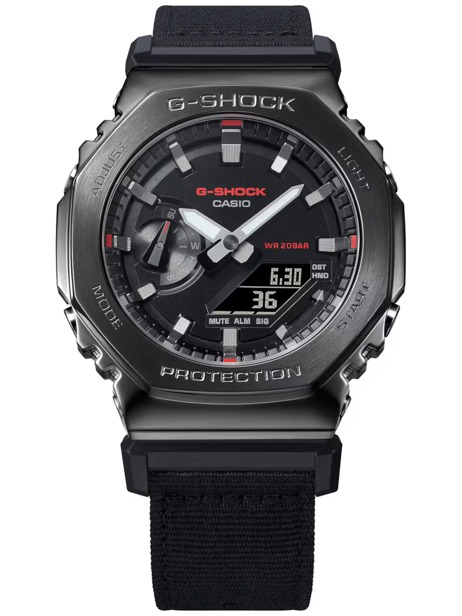 Sportovní pánské hodinky Casio G-shock GM-2100CB ocelové Gwar3+3L Zibi Gravírování