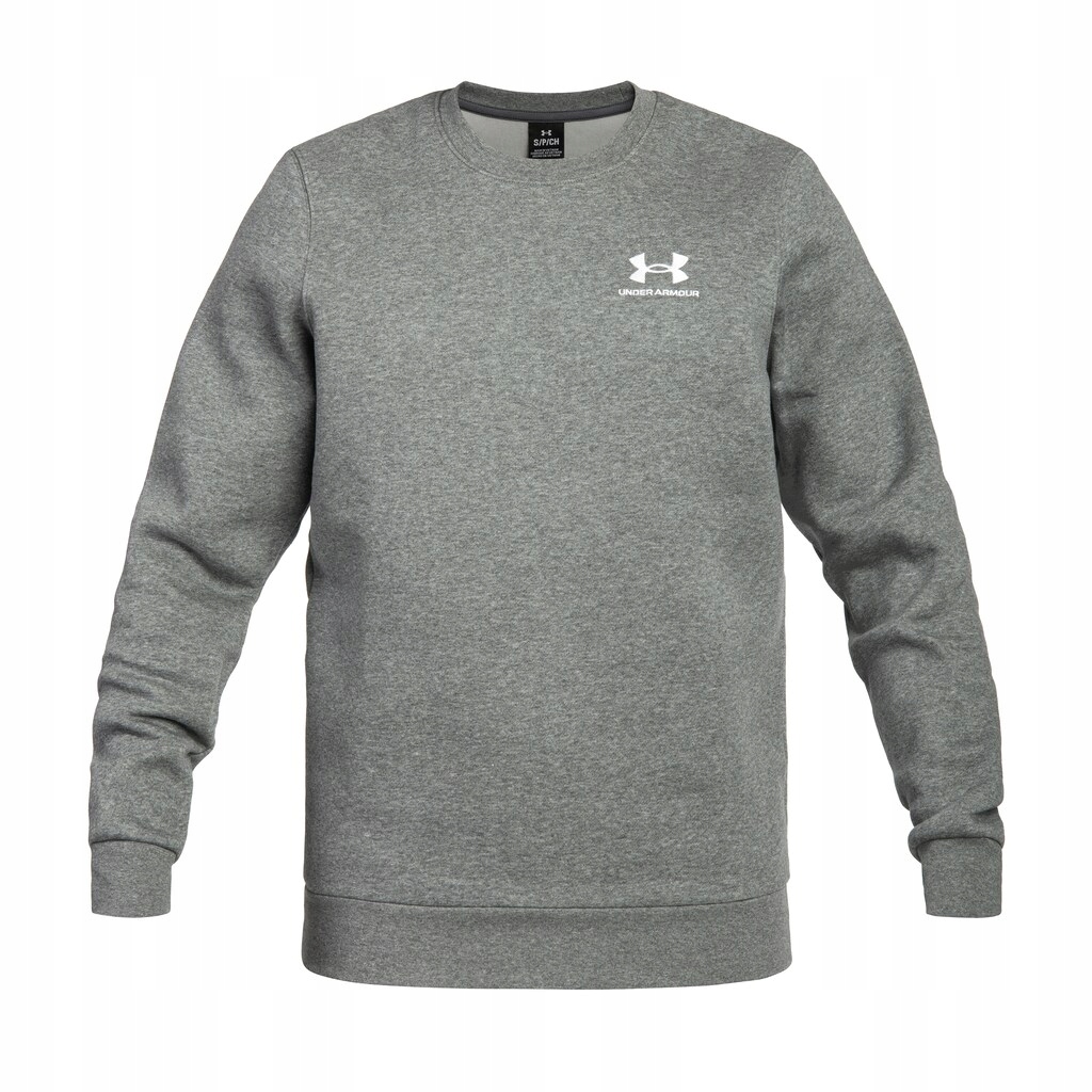 Pánská mikina bez kapuce Under Armour Icon Fleece Crew Pitch Gray L