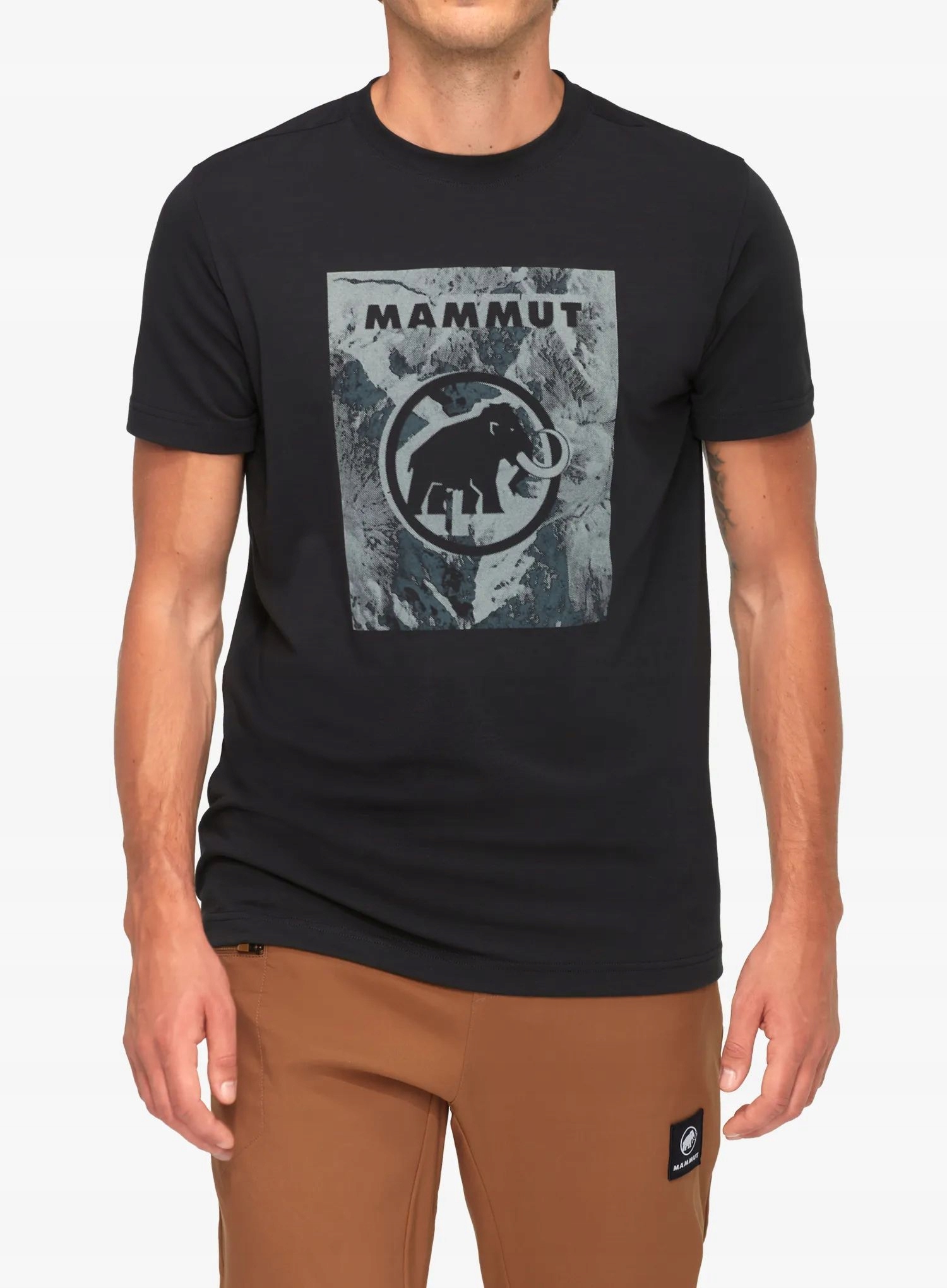 Koszulka szybkoschnąca Mammut Trovat T-Shirt Mammut black XL