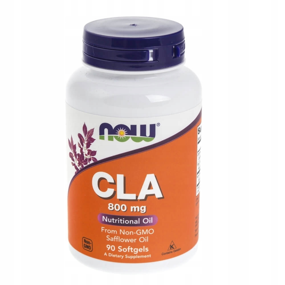 NOW FOODS CLA KWAS LINOLOWY 90cap SPALACZ TŁUSZCZU — 4