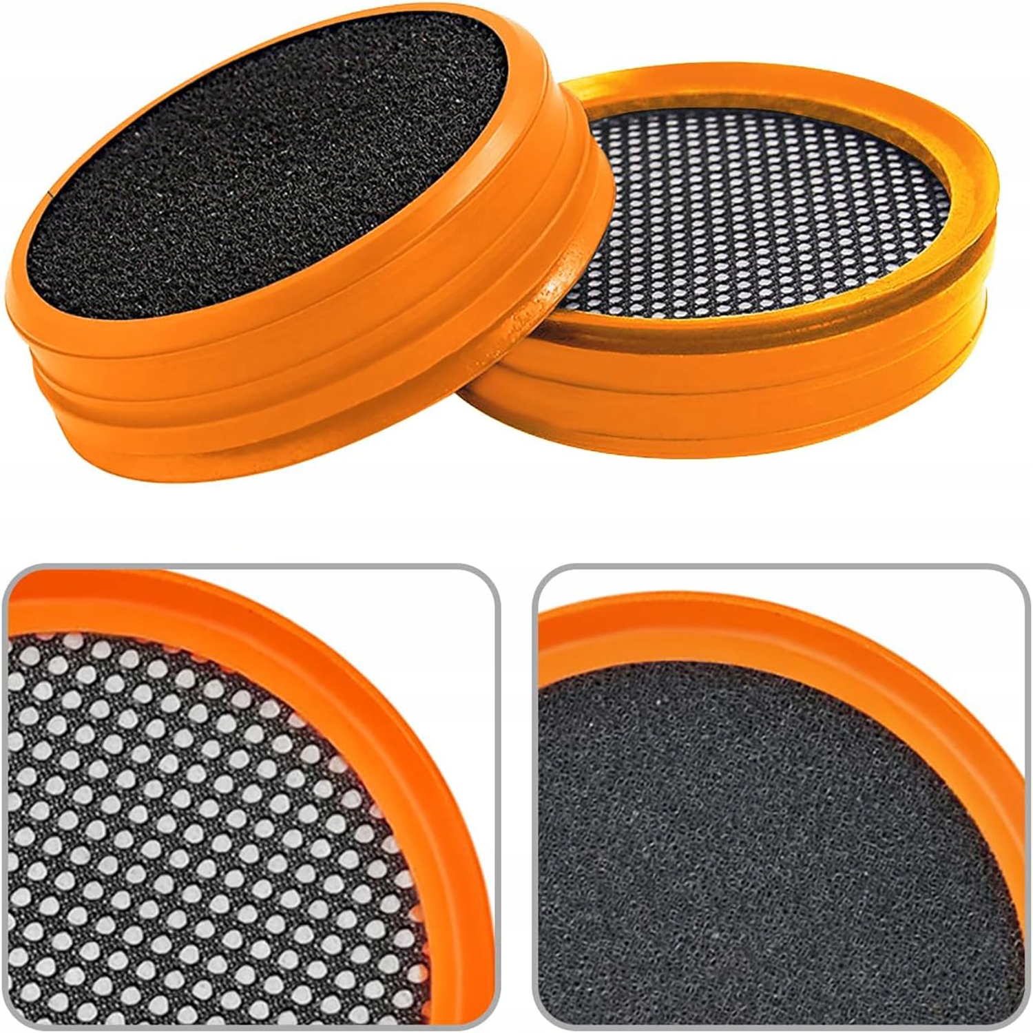 4x Filtr do PHILIPS FC8009 FC8081 SpeedPro Aqua SpeedPro 5000 FC6721 FC6722 Szerokość produktu 2.4 cm