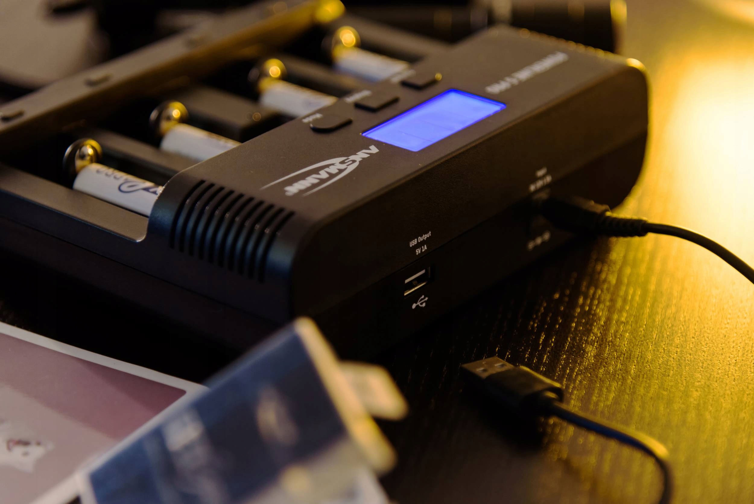 Ładowarka do akumulatorów Ansmann Powerline 5 Pro Symbol ładowanych baterii AA AAA C (R14) D (R20)