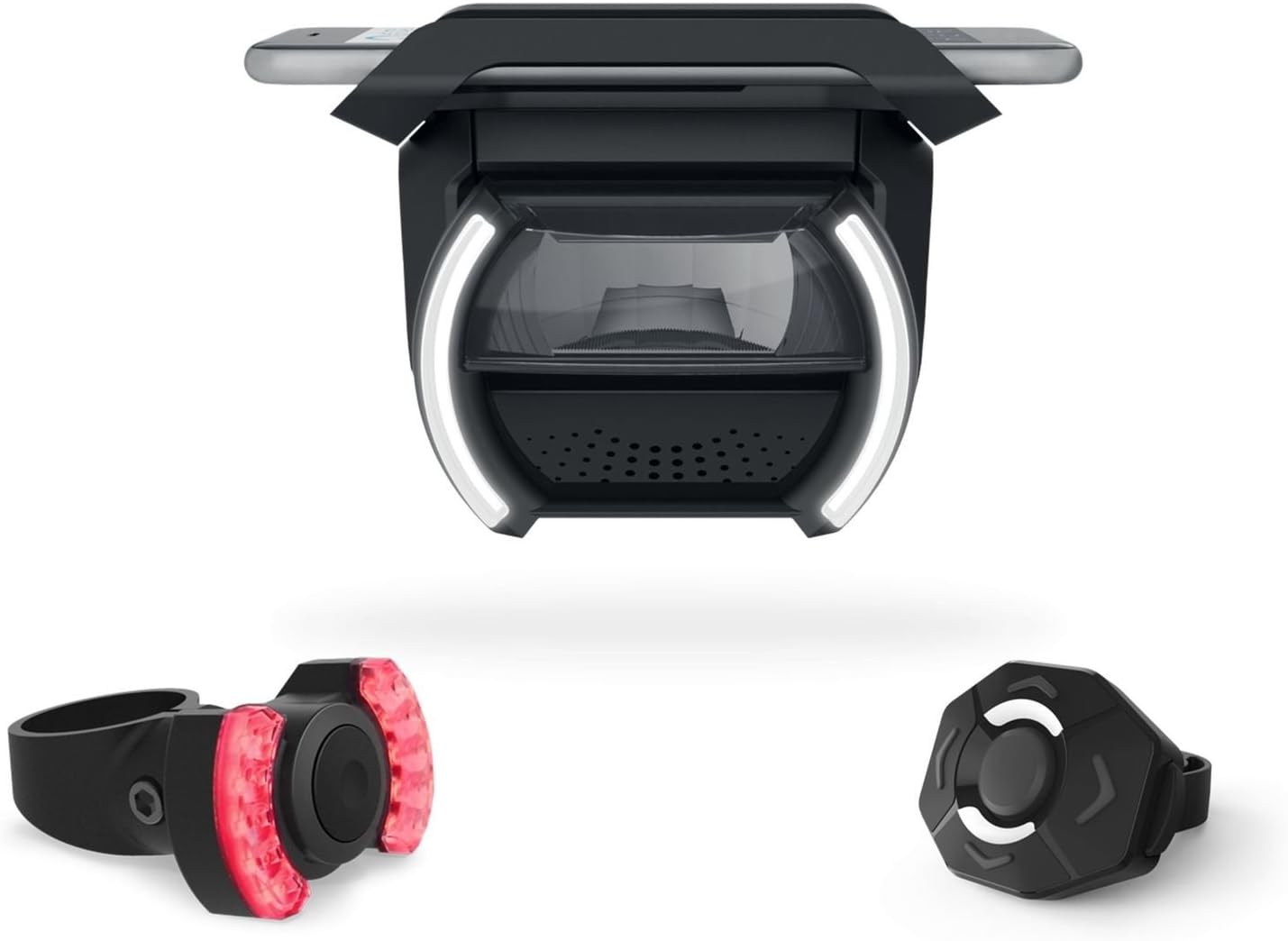 Cobi Plus kompletní sada s univerzálním držákem, černá