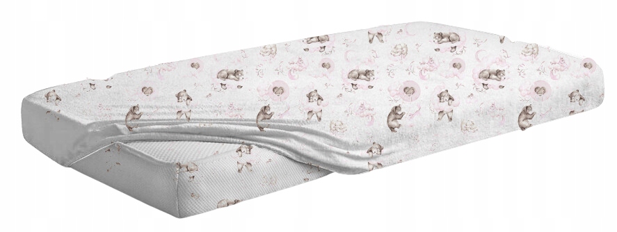 PRZEŚCIERADŁO DO ŁÓŻECZKA Z GUMKĄ BAWEŁNA 100% 140x70 BABYMAM Kod producenta 5903672174565