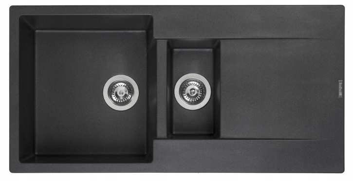 Zlewozmywak Reginox Amsterdam 15 Black Silvery R30967