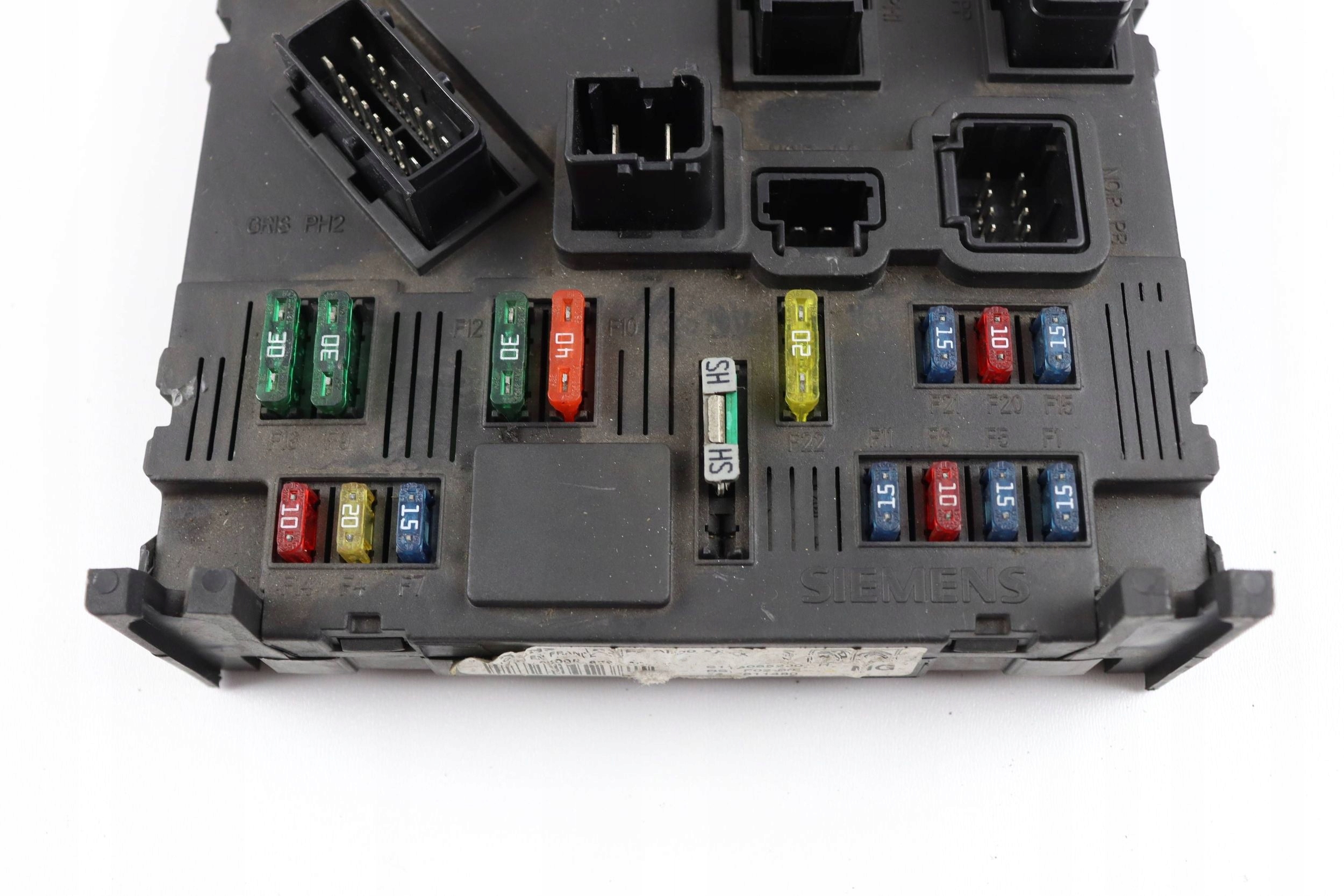 PEUGEOT CITROEN module compartment BSI 9649811480 S118085200H