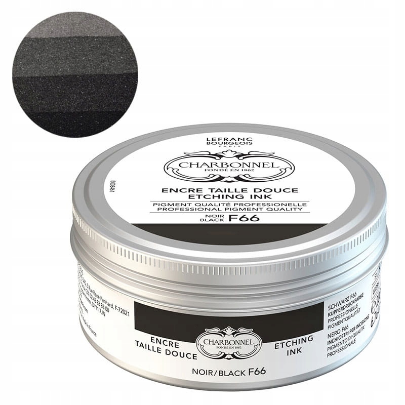 Barva grafická Etching Charbonnel 200 Ml Černá F66