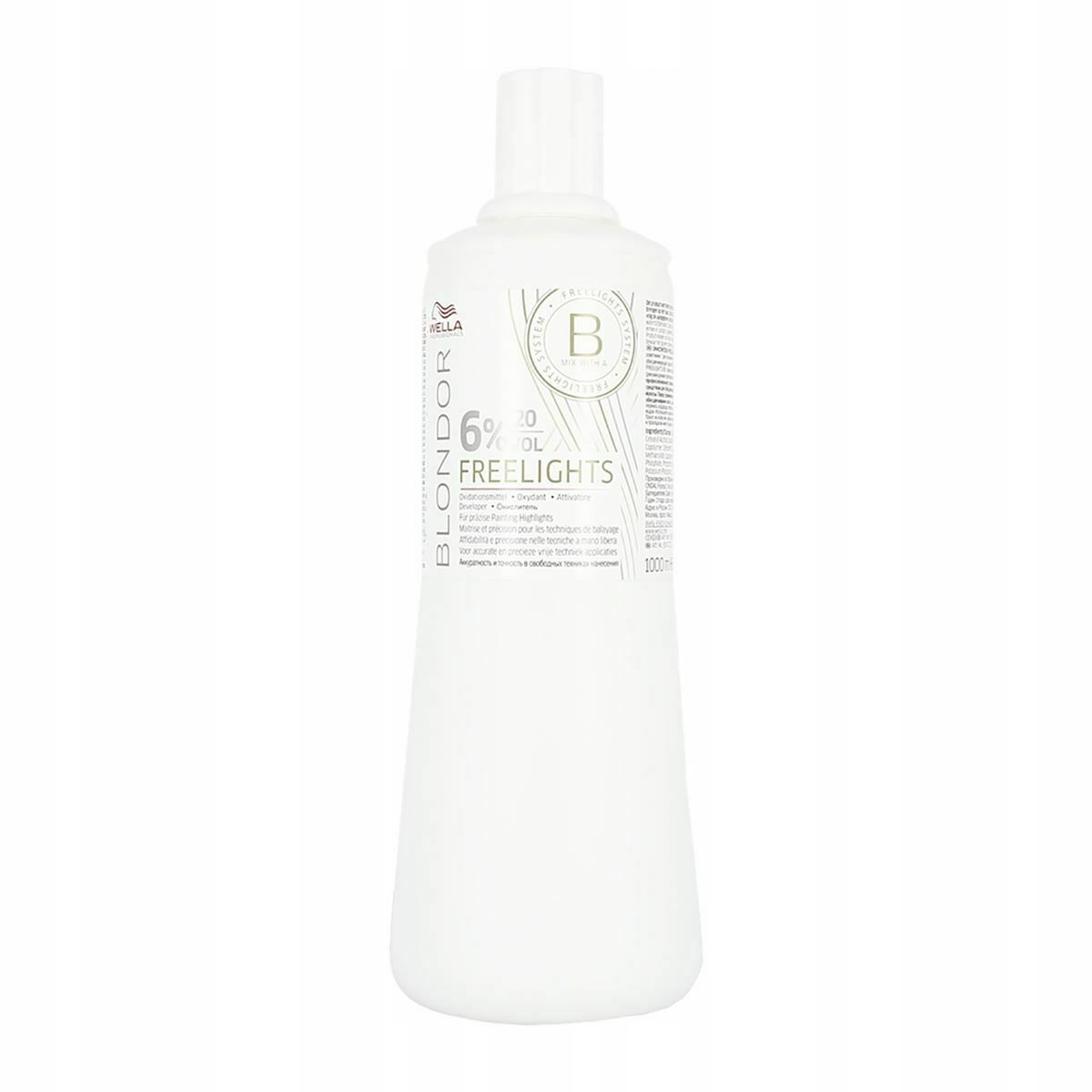 Wella Blonder Freelights Oxidovaná voda v krému 6% 1000 ml